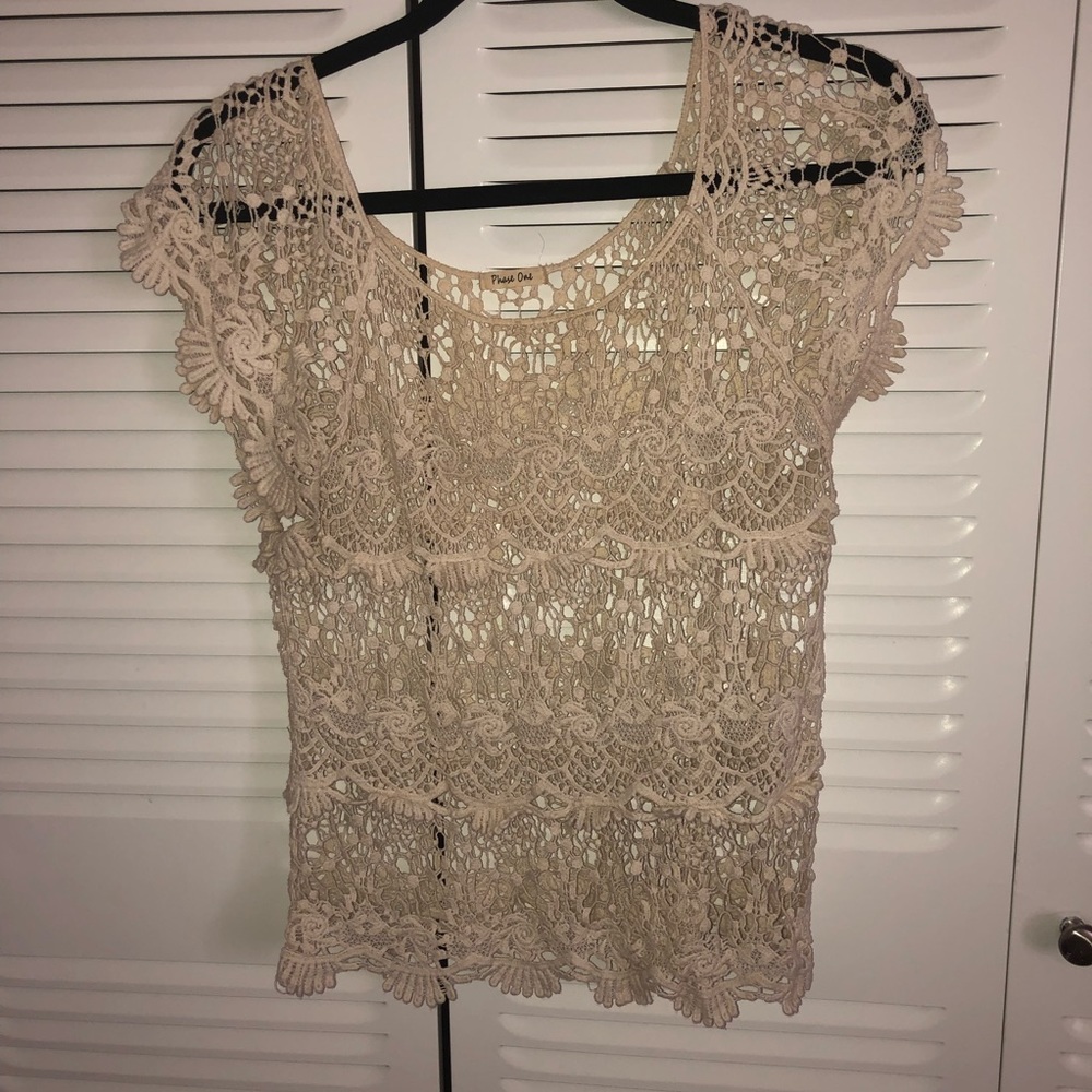 Lace shirt